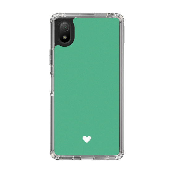 Slim Protection Case［ Original - Favorite Color Heart - Green ］
