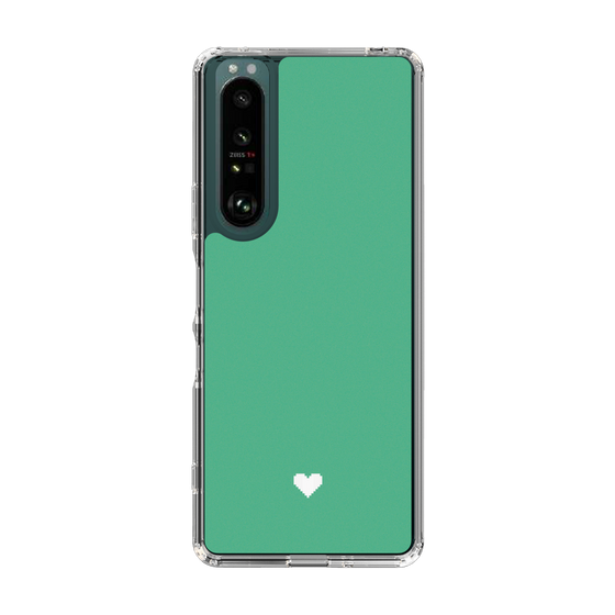 Slim Protection Case［ Original - Favorite Color Heart - Green ］