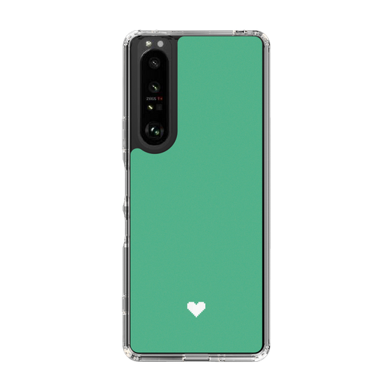 Slim Protection Case［ Original - Favorite Color Heart - Green ］