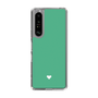 Slim Protection Case［ Original - Favorite Color Heart - Green ］