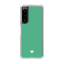 Slim Protection Case［ Original - Favorite Color Heart - Green ］