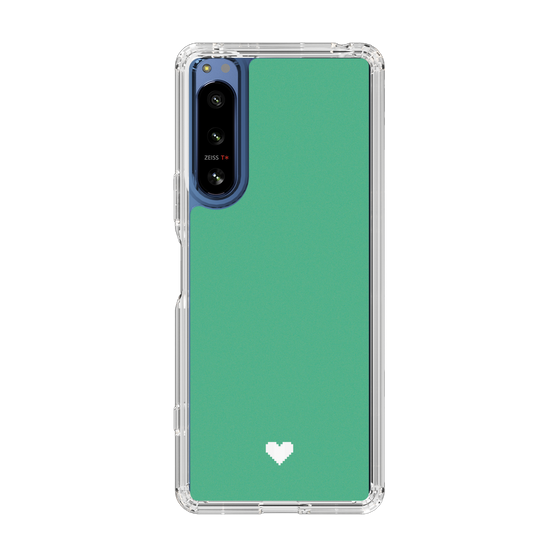Slim Protection Case［ Original - Favorite Color Heart - Green ］