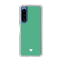 Slim Protection Case［ Original - Favorite Color Heart - Green ］