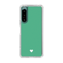 Slim Protection Case［ Original - Favorite Color Heart - Green ］
