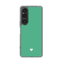 Slim Protection Case［ Original - Favorite Color Heart - Green ］