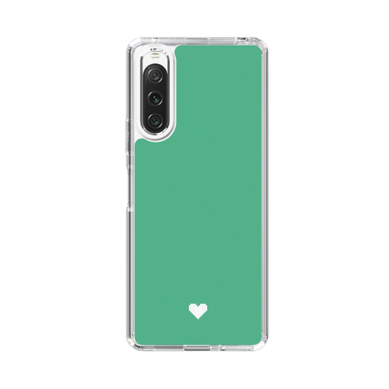 Slim Protection Case［ Original - Favorite Color Heart - Green ］