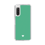 Slim Protection Case［ Original - Favorite Color Heart - Green ］