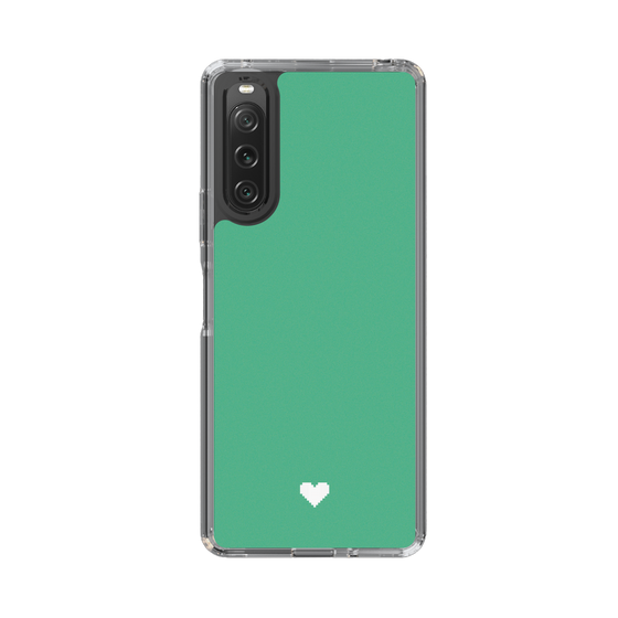 Slim Protection Case［ Original - Favorite Color Heart - Green ］