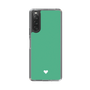 Slim Protection Case［ Original - Favorite Color Heart - Green ］
