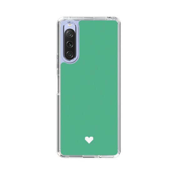 Slim Protection Case［ Original - Favorite Color Heart - Green ］