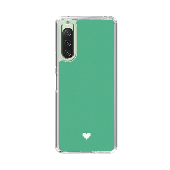 Slim Protection Case［ Original - Favorite Color Heart - Green ］