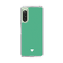 Slim Protection Case［ Original - Favorite Color Heart - Green ］