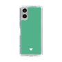 Slim Protection Case［ Original - Favorite Color Heart - Green ］