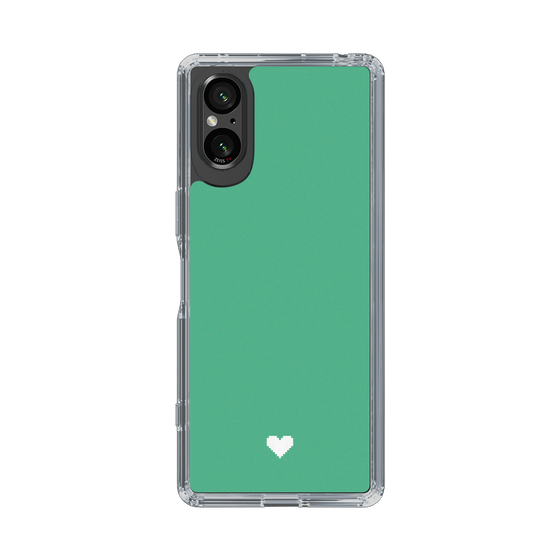 Slim Protection Case［ Original - Favorite Color Heart - Green ］