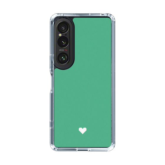 Slim Protection Case［ Original - Favorite Color Heart - Green ］