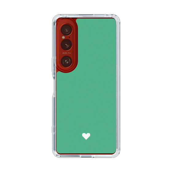 Slim Protection Case［ Original - Favorite Color Heart - Green ］