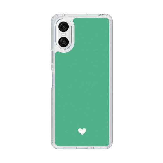 Slim Protection Case［ Original - Favorite Color Heart - Green ］