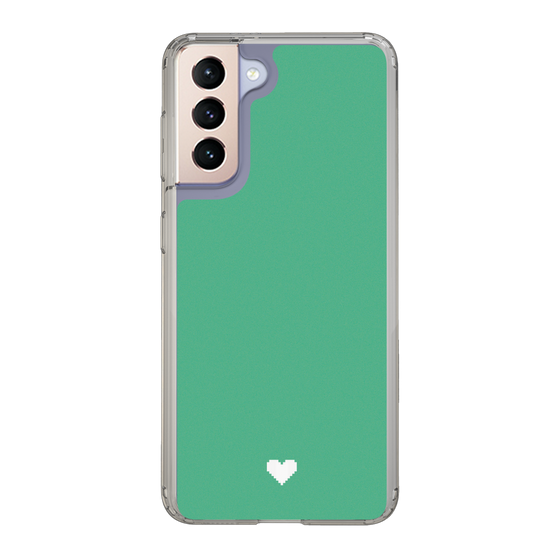 Slim Protection Case［ Original - Favorite Color Heart - Green ］