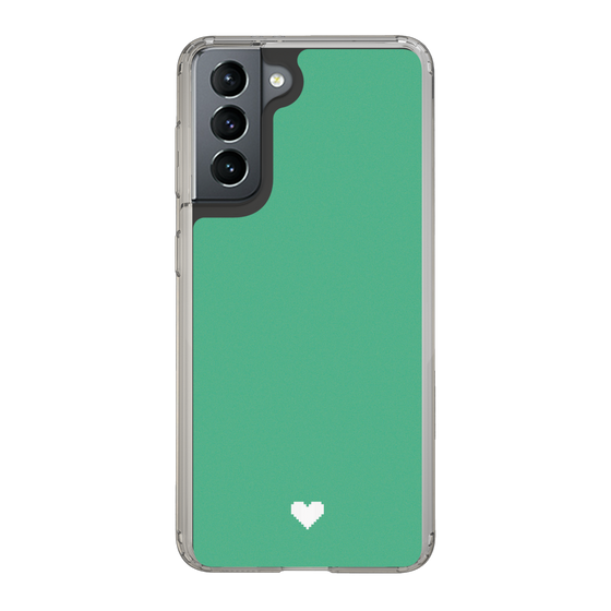 Slim Protection Case［ Original - Favorite Color Heart - Green ］