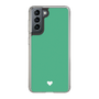 Slim Protection Case［ Original - Favorite Color Heart - Green ］