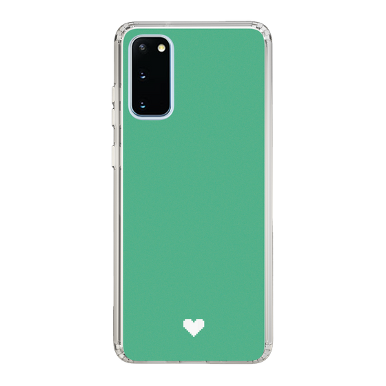 Slim Protection Case［ Original - Favorite Color Heart - Green ］