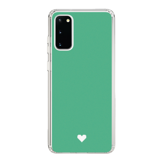 Slim Protection Case［ Original - Favorite Color Heart - Green ］