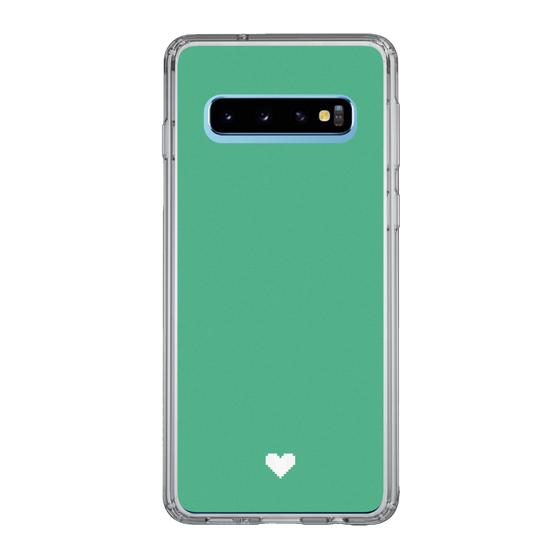 Slim Protection Case［ Original - Favorite Color Heart - Green ］
