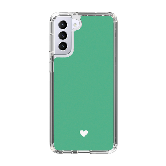 Slim Protection Case［ Original - Favorite Color Heart - Green ］