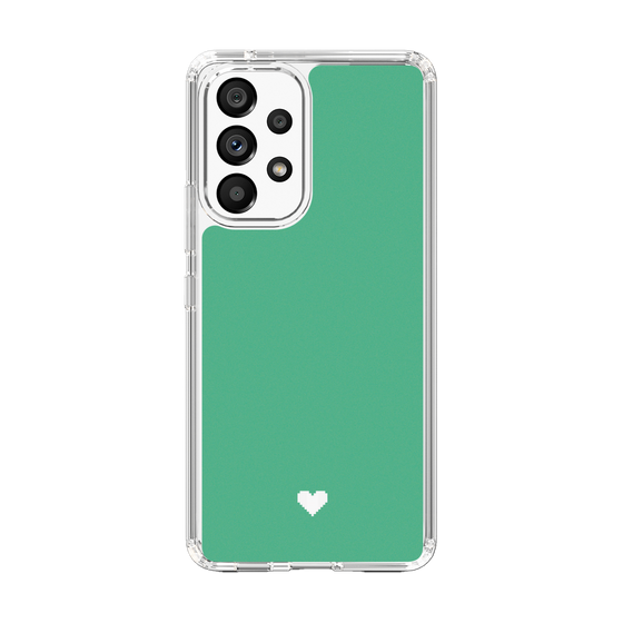 Slim Protection Case［ Original - Favorite Color Heart - Green ］