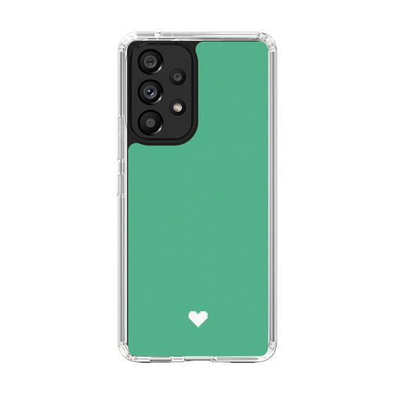Slim Protection Case［ Original - Favorite Color Heart - Green ］