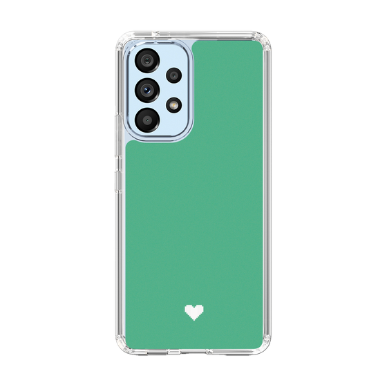 Slim Protection Case［ Original - Favorite Color Heart - Green ］