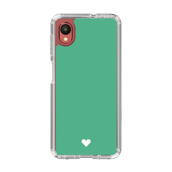 Slim Protection Case［ Original - Favorite Color Heart - Green ］