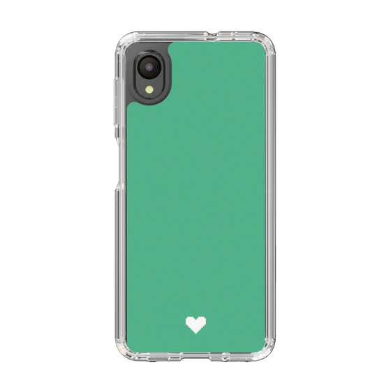 Slim Protection Case［ Original - Favorite Color Heart - Green ］