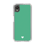 Slim Protection Case［ Original - Favorite Color Heart - Green ］