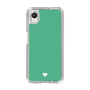 Slim Protection Case［ Original - Favorite Color Heart - Green ］