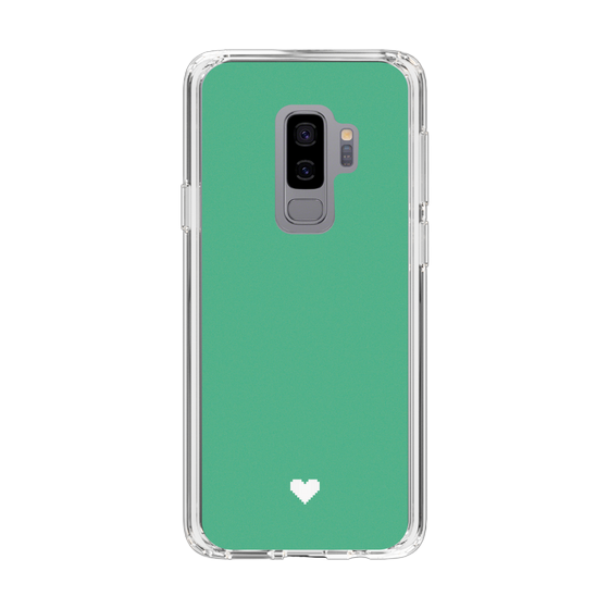 Slim Protection Case［ Original - Favorite Color Heart - Green ］