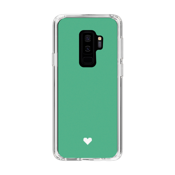 Slim Protection Case［ Original - Favorite Color Heart - Green ］
