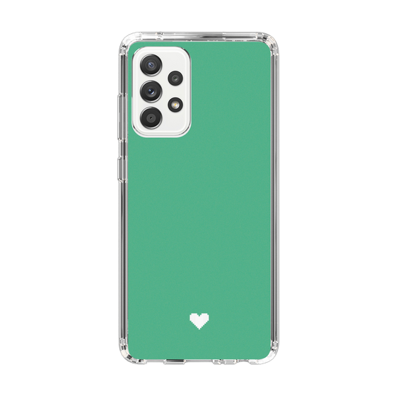 Slim Protection Case［ Original - Favorite Color Heart - Green ］