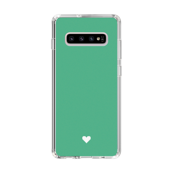 Slim Protection Case［ Original - Favorite Color Heart - Green ］