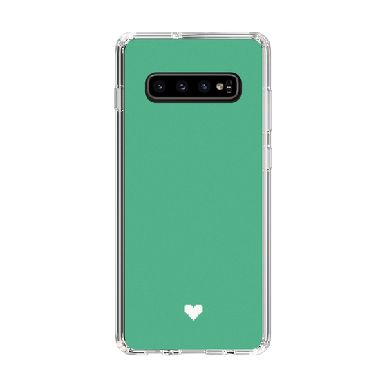 Slim Protection Case［ Original - Favorite Color Heart - Green ］