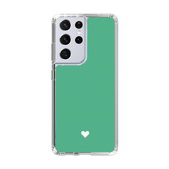 Slim Protection Case［ Original - Favorite Color Heart - Green ］
