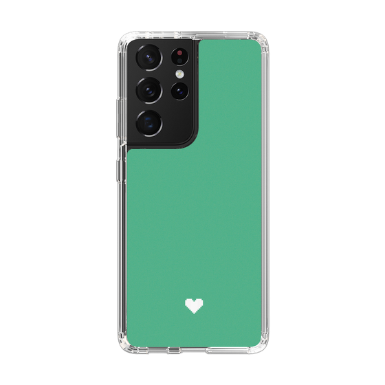 Slim Protection Case［ Original - Favorite Color Heart - Green ］