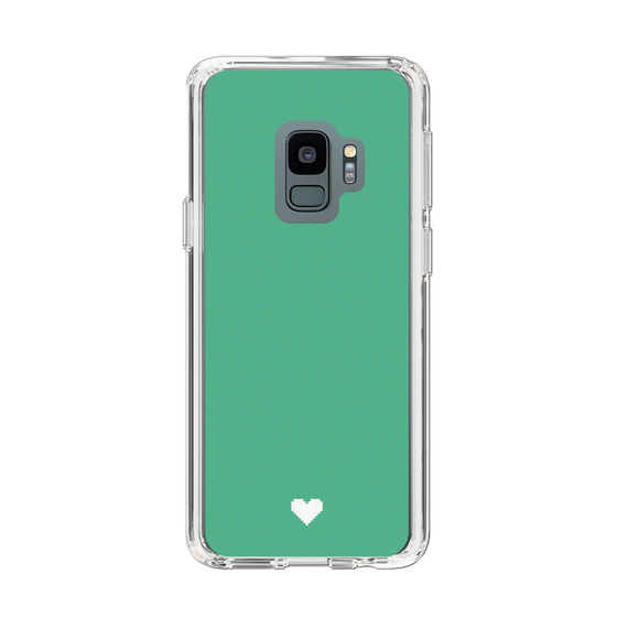 Slim Protection Case［ Original - Favorite Color Heart - Green ］