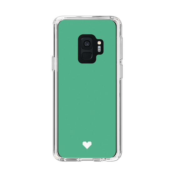 Slim Protection Case［ Original - Favorite Color Heart - Green ］