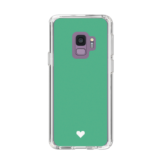 Slim Protection Case［ Original - Favorite Color Heart - Green ］