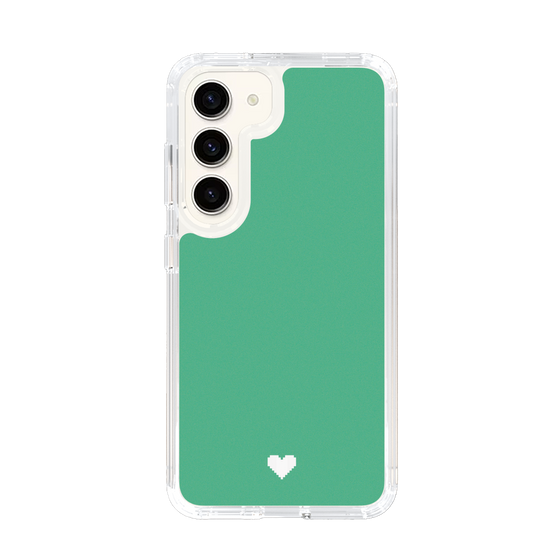 Slim Protection Case［ Original - Favorite Color Heart - Green ］