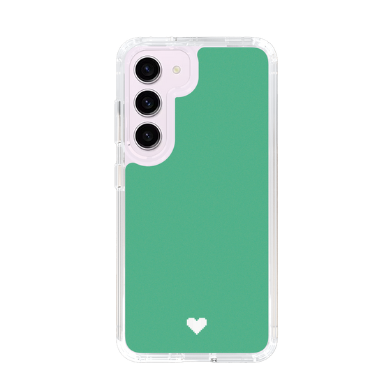 Slim Protection Case［ Original - Favorite Color Heart - Green ］