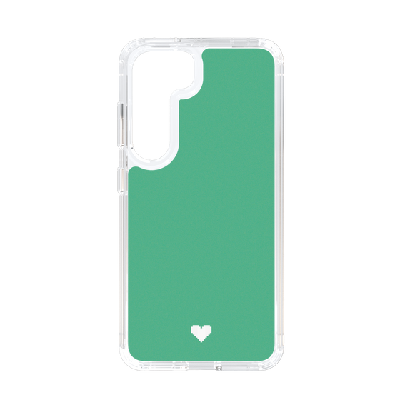 Slim Protection Case［ Original - Favorite Color Heart - Green ］