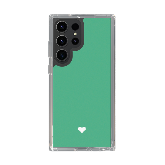 Slim Protection Case［ Original - Favorite Color Heart - Green ］