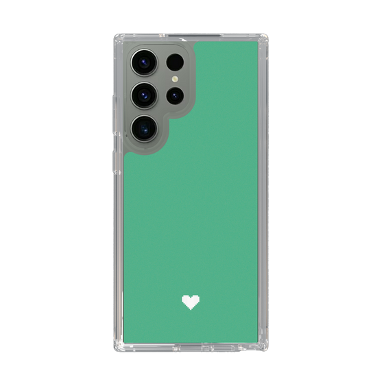 Slim Protection Case［ Original - Favorite Color Heart - Green ］